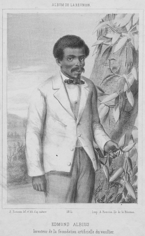 Antoine Roussin’s nineteenth-century portrait of Edmond Albius.