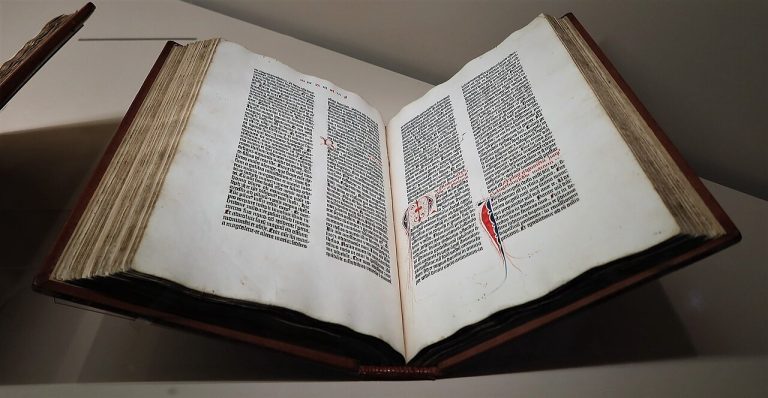 Gutenberg’s Bible and the Work of Making Print Repeatable